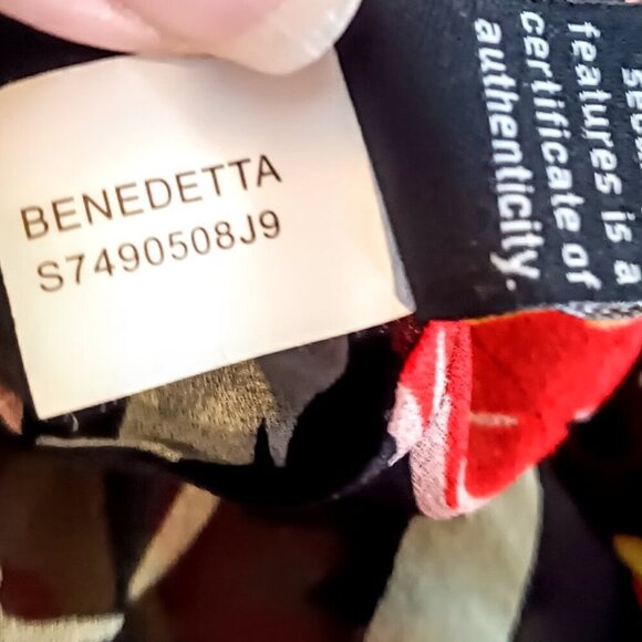 Diane Von Furstenberg Benedetta Tulip Sheer Floral Ruffle Silk Top - Picture 6 of 6